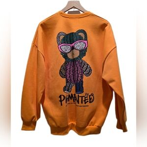 Orange Men's Sweater